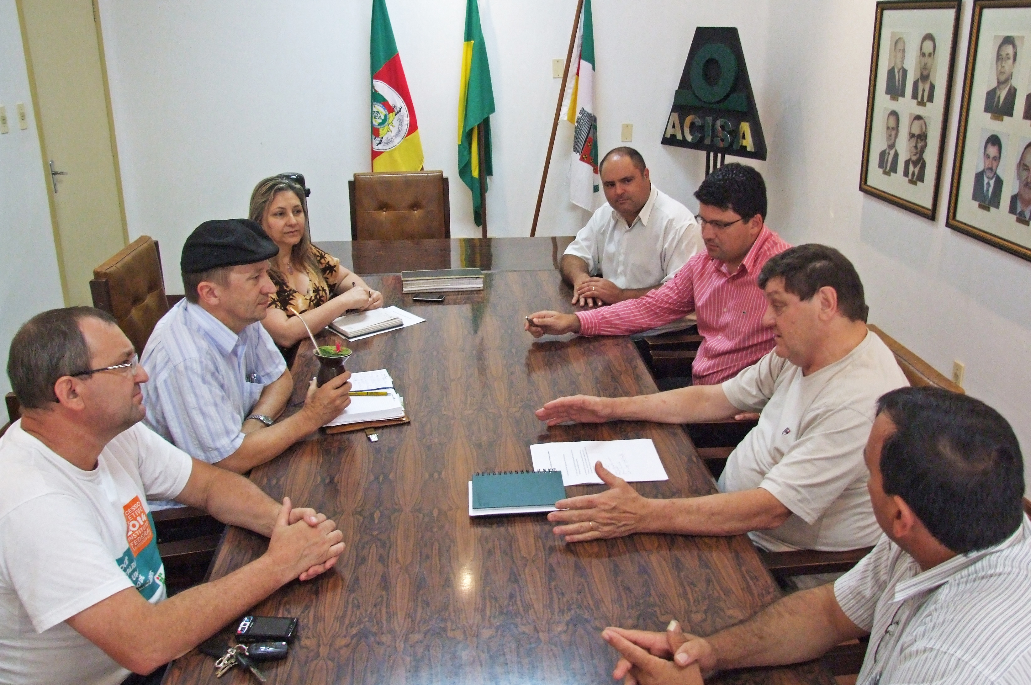 Na ACISA, Presidente do Legislativo discute projetos e ações para Santo Ângelo.