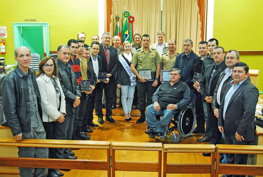 NPOR de Comunicações recebe homenagem na Câmara de Vereadores de Santo Ângelo