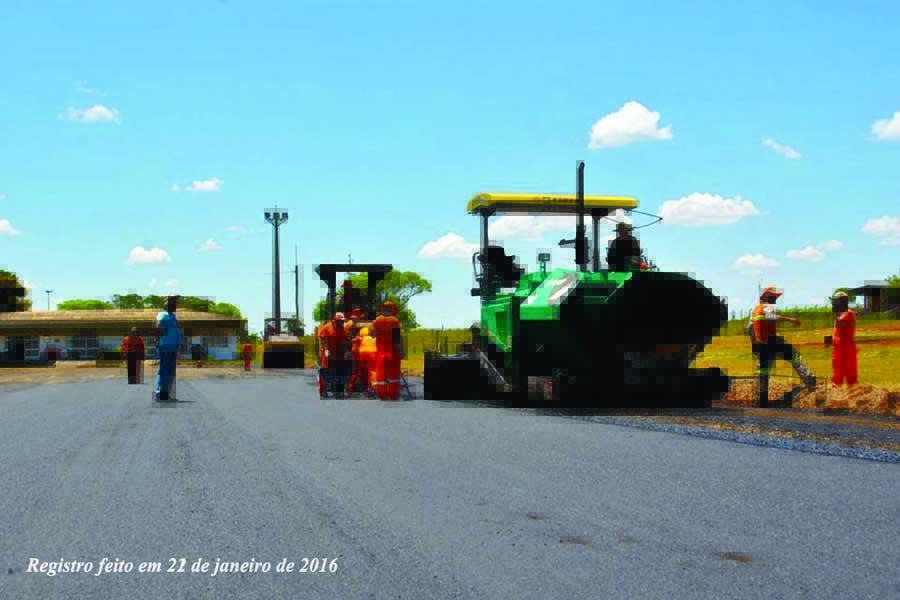 Legislativo segue registrando e divulgando, diariamente, o andamento das obras no Aeroporto de Santo Ângelo