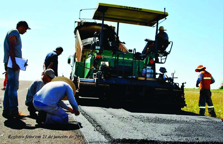 Legislativo segue registrando e divulgando, diariamente, o andamento das obras no Aeroporto de Santo Ângelo
