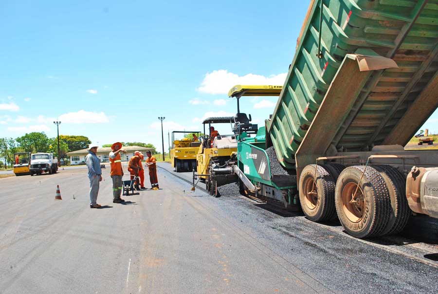 Legislativo segue registrando e divulgando, diariamente, o andamento das obras no Aeroporto de Santo Ângelo