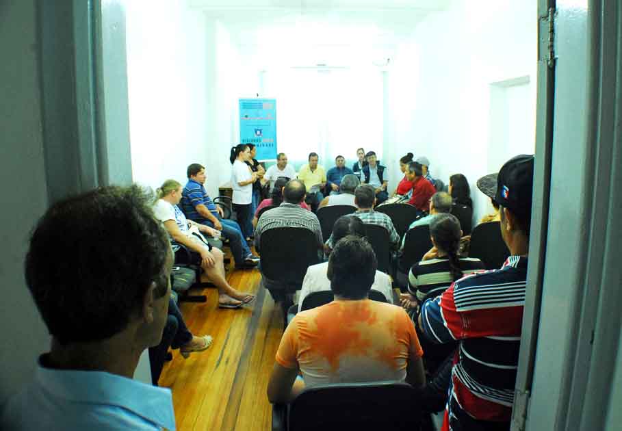 Terceiro encontro do Projeto “Diálogos com a Comunidade” destaca problemas no sistema de esgoto e depredação do Ginásio de Esportes localizado nos Bairros Harmonia e União