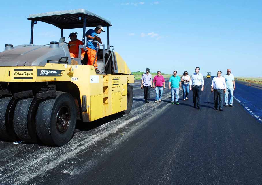 Obras do Aeroporto Regional de Santo Ângelo 