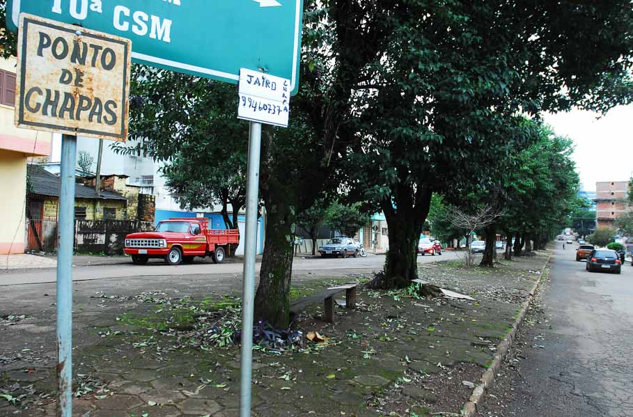 Vereador Vando defende instalação de abrigos para Chapas