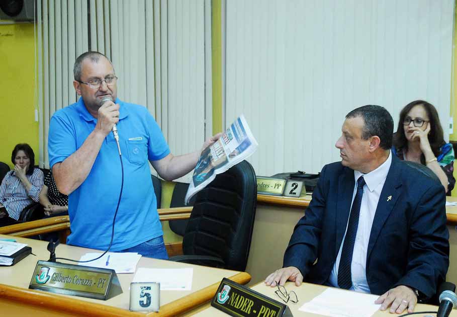 Vereador Corazza apresenta Moção de Apoio ao Jornal de distribuição gratuita “Santo Ângelo Urgente” e ao Portal de notícias “Diário Missões”.