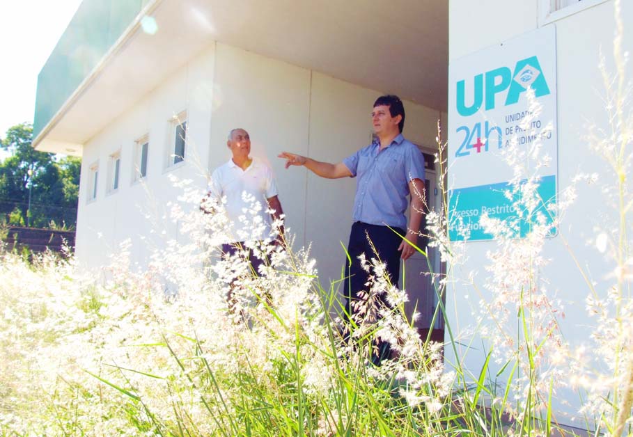 Presidente Interino, Vando Nolasco, visita UPA e verifica situação da unidade