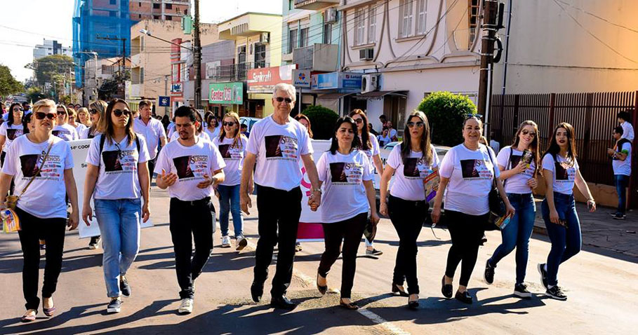 Movimento  “Quebrando o Silêncio” reuniu centenas de pessoas no último final de semana 