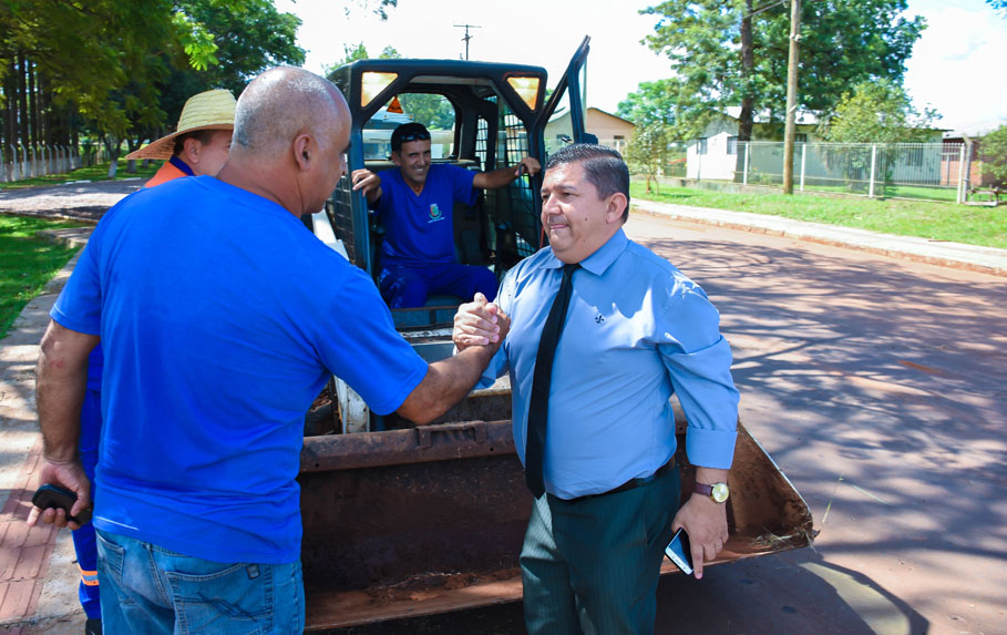 ERS-218: Presidente do Legislativo acompanha melhorias no Trevo de acesso ao Bairro Garibaldi Carrera Machado 