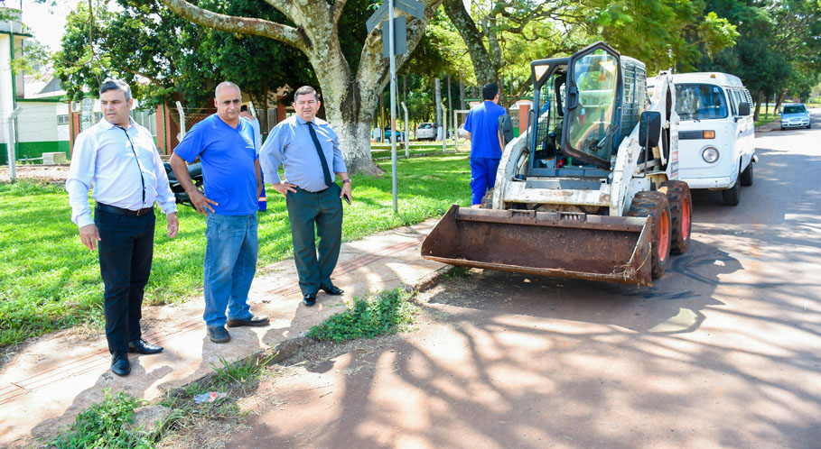 ERS-218: Presidente do Legislativo acompanha melhorias no Trevo de acesso ao Bairro Garibaldi Carrera Machado 