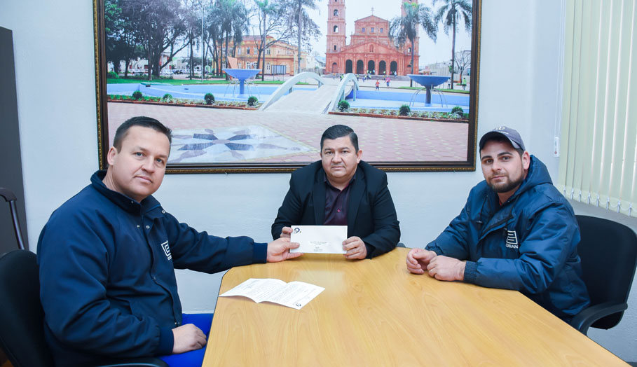 Sindiágua entrega carta de alerta para Câmara de Vereadores de Santo Ângelo