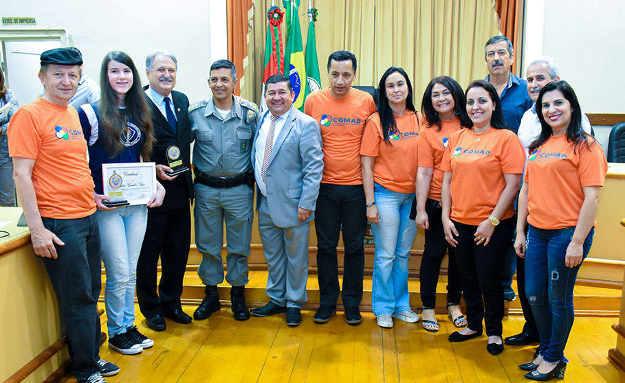 Sessão Especial entrega homenagens do Programa Selo Pela Vida