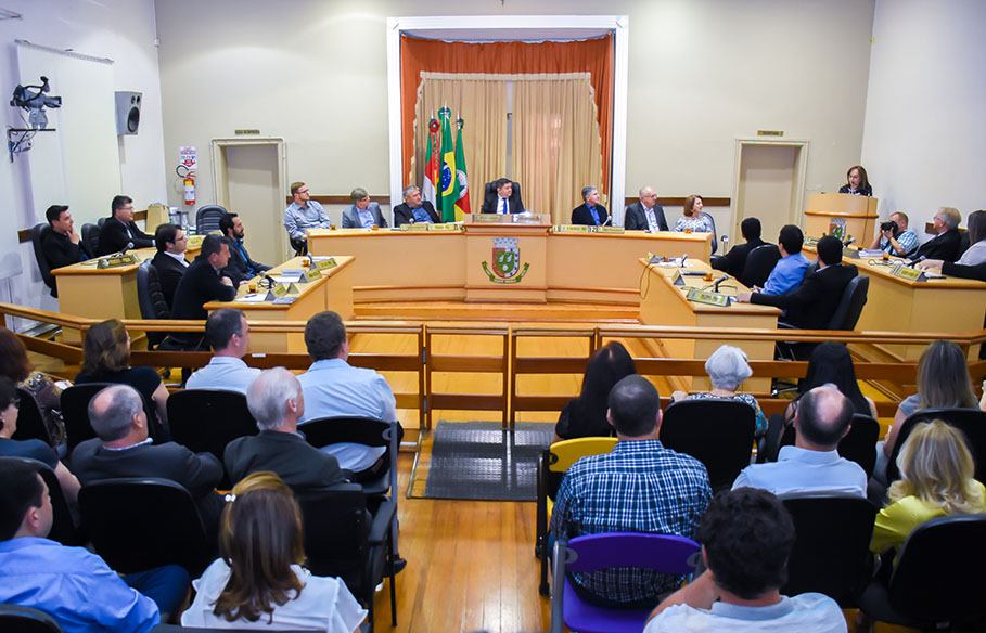 Hermes Antônio Marchetti recebe título de Cidadão Honorário da Câmara de Vereadores