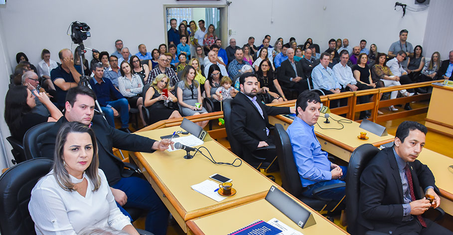 Hermes Antônio Marchetti recebe título de Cidadão Honorário da Câmara de Vereadores