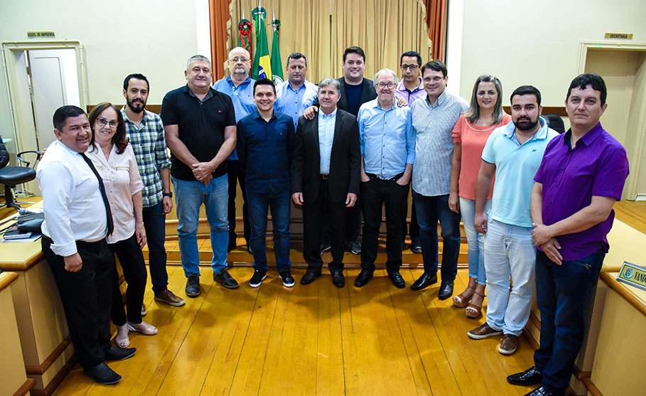 Dionísio Faganello (DEM) é o novo presidente da Câmara de Vereadores