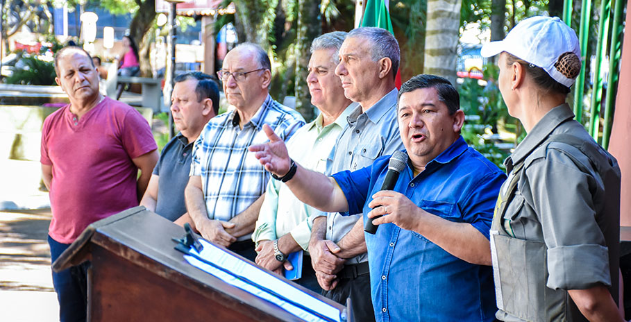 Everaldo de Oliveira (PDT) participa do lançamento da Operação Papai Noel 