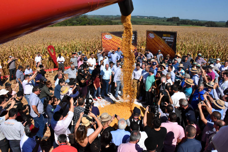 Poder Legislativo de Santo Ângelo participa da Abertura da Colheita do Milho no RS
