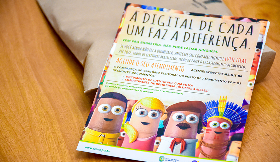 Cartório Eleitoral realiza campanha de recadastramento biométrico