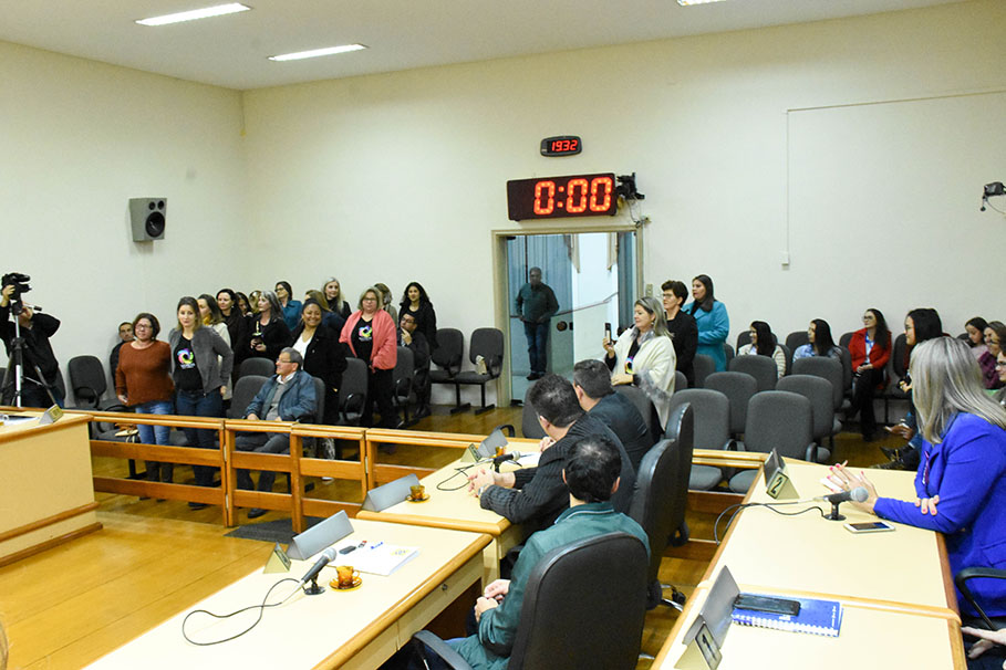 Assistentes sociais são homenageadas no Legislativo de Santo Ângelo
