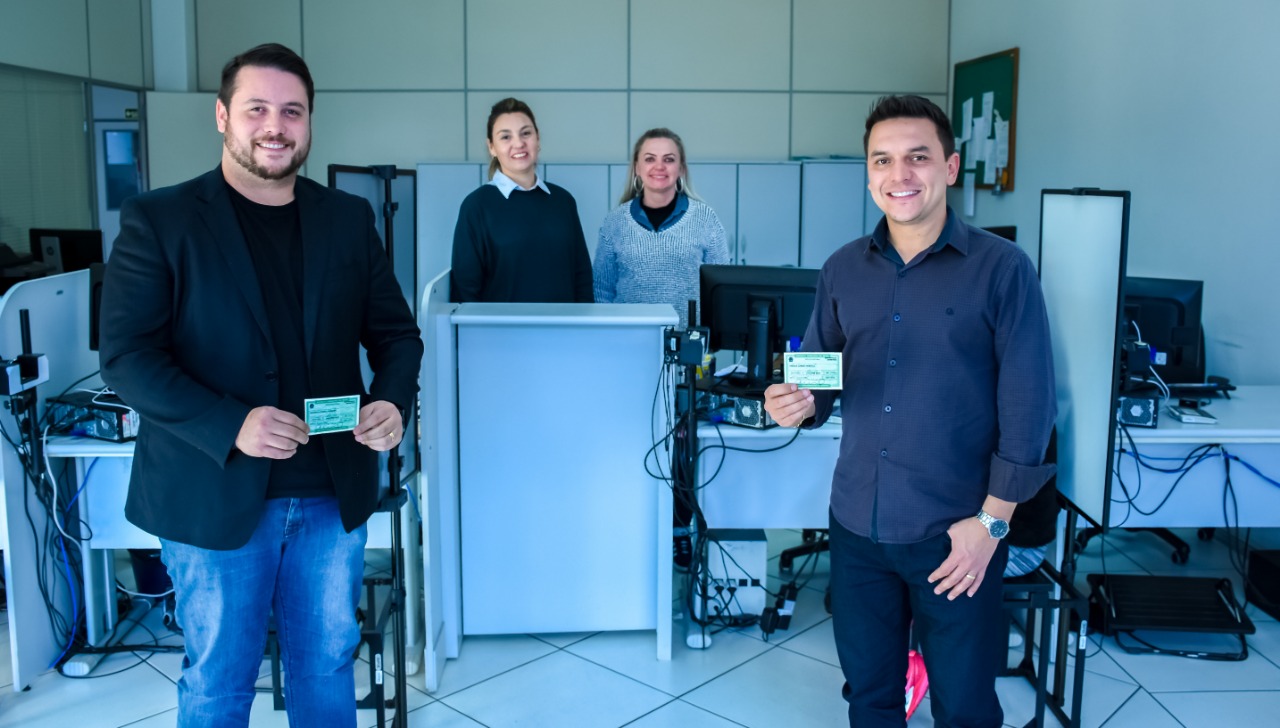 Líderes da Mesa Diretora realizam recadastramento biométrico