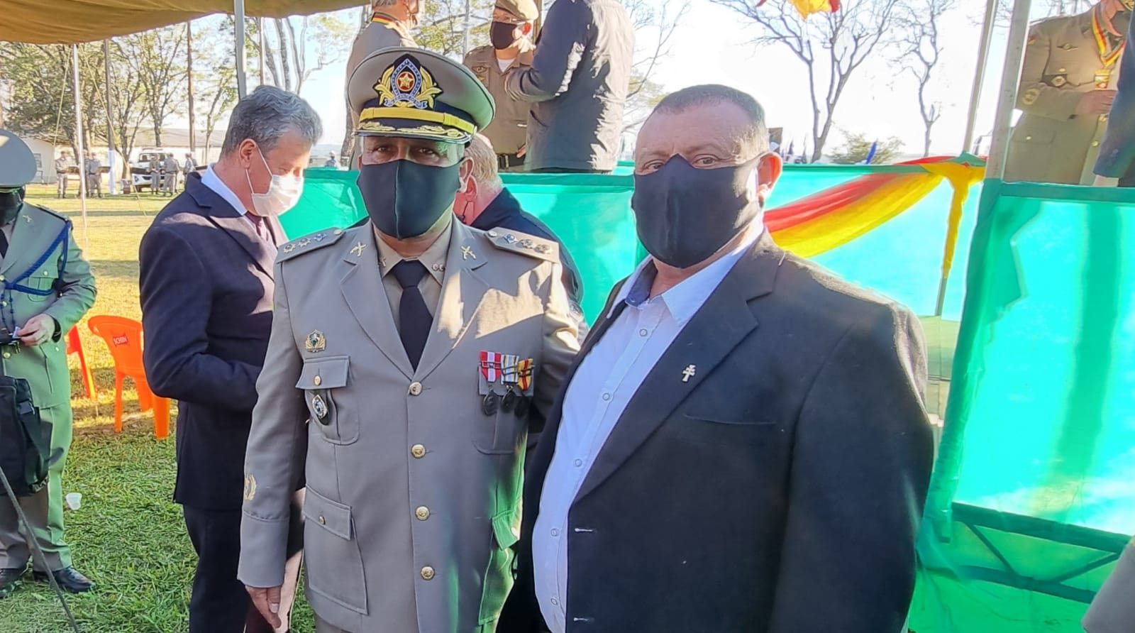 Poder Legislativo presente na Passagem de Comando do CRPO Missões