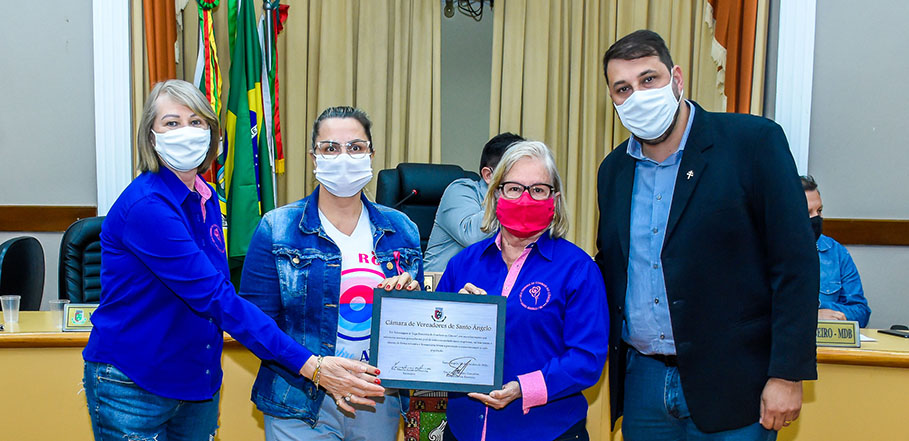Liga Feminina de Combate ao Câncer recebe homenagem do Poder Legislativo
