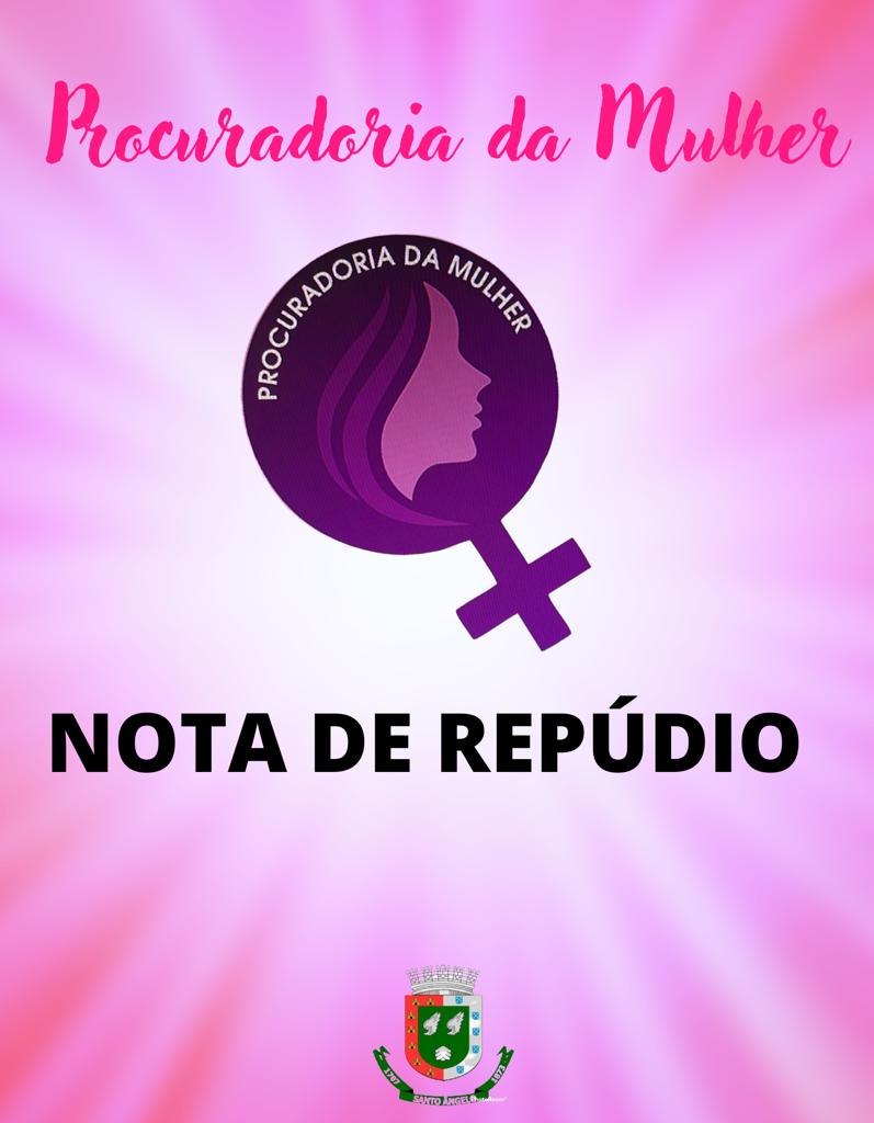     NOTA DE REPÚDIO E SOLIDARIEDADE: ATAQUES MACHISTAS CONTRA AS MULHERES FEMINISTAS DE SANTO ÂNGELO.