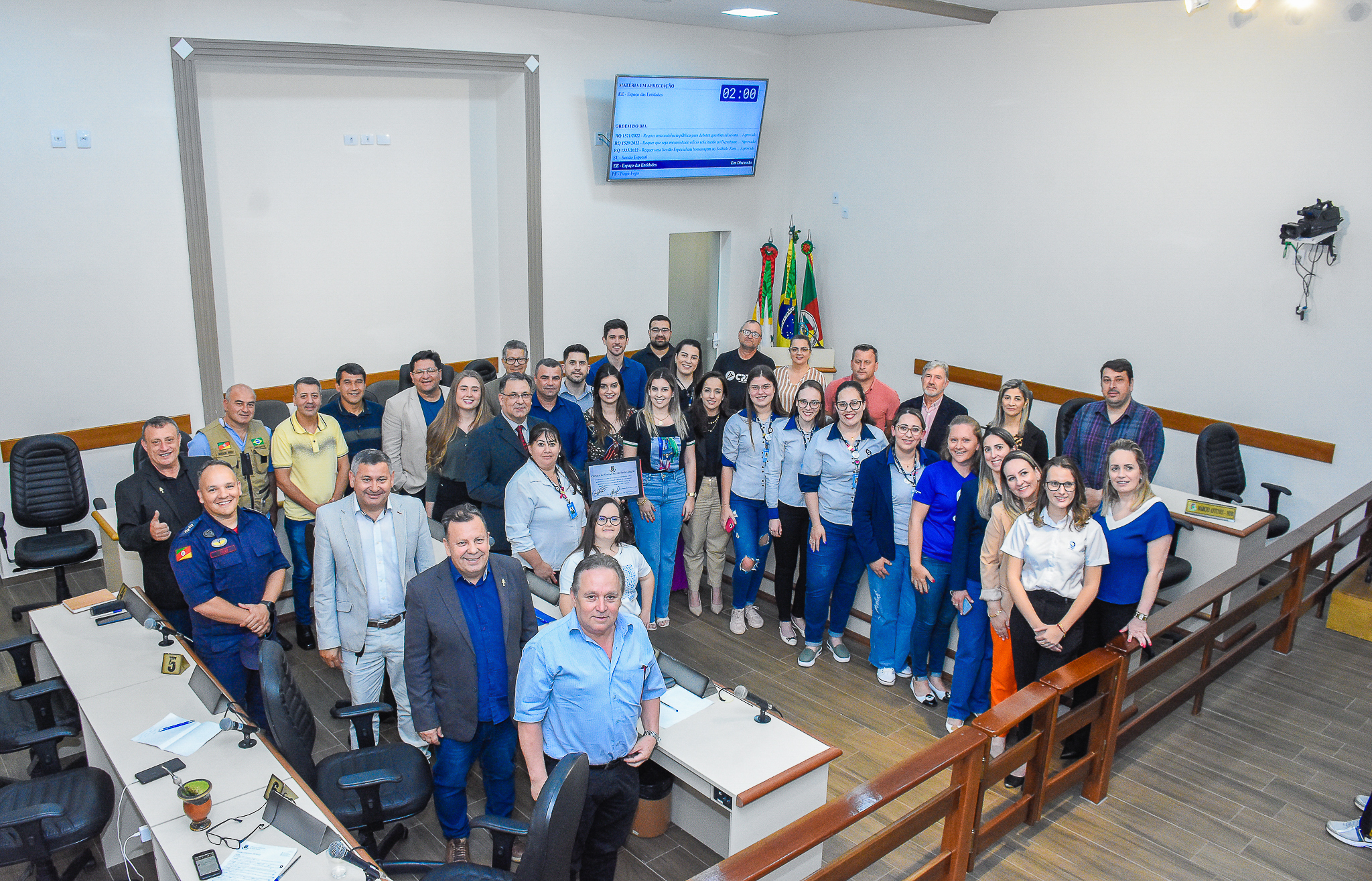 Legislativo presta homenagem aos 70 anos da Faculdade CNEC Santo Ângelo