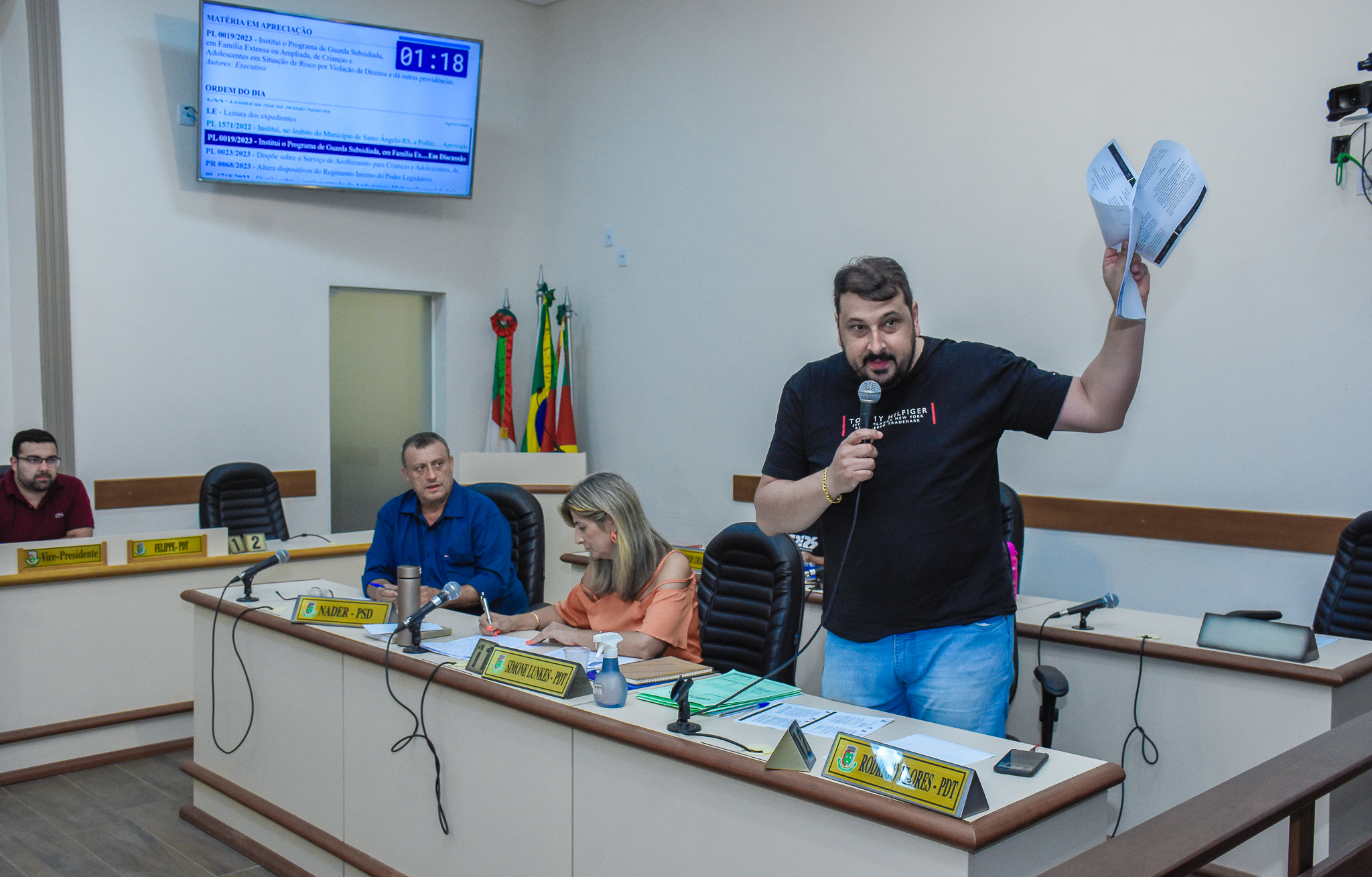 Confira as pautas discutidas nesta semana na Câmara Municipal de Vereadores de Santo Ângelo