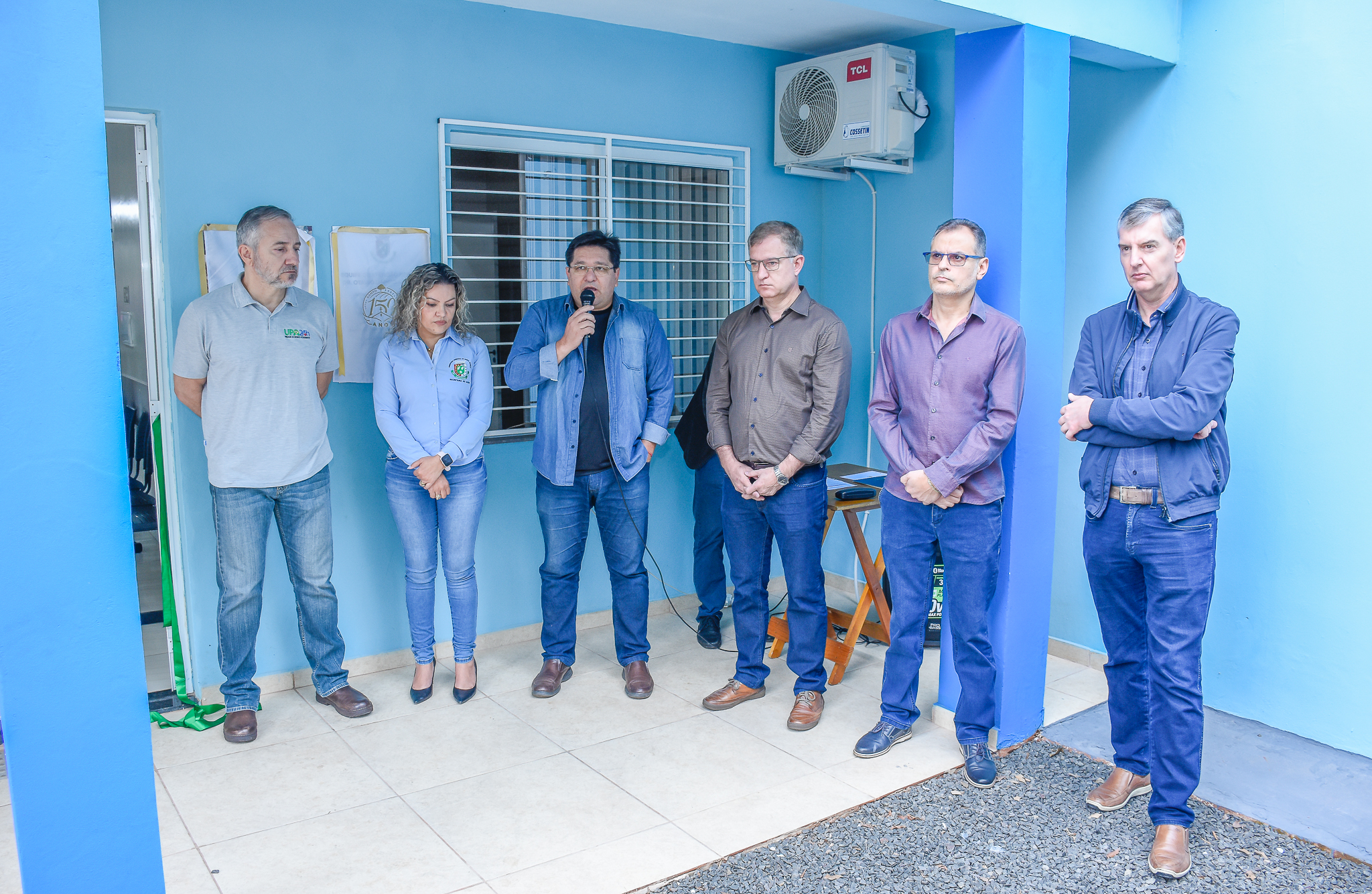 Legislativo santo-angelense prestigia remodelação da Estratégia de Saúde da Família (ESF) do Bairro Aliança