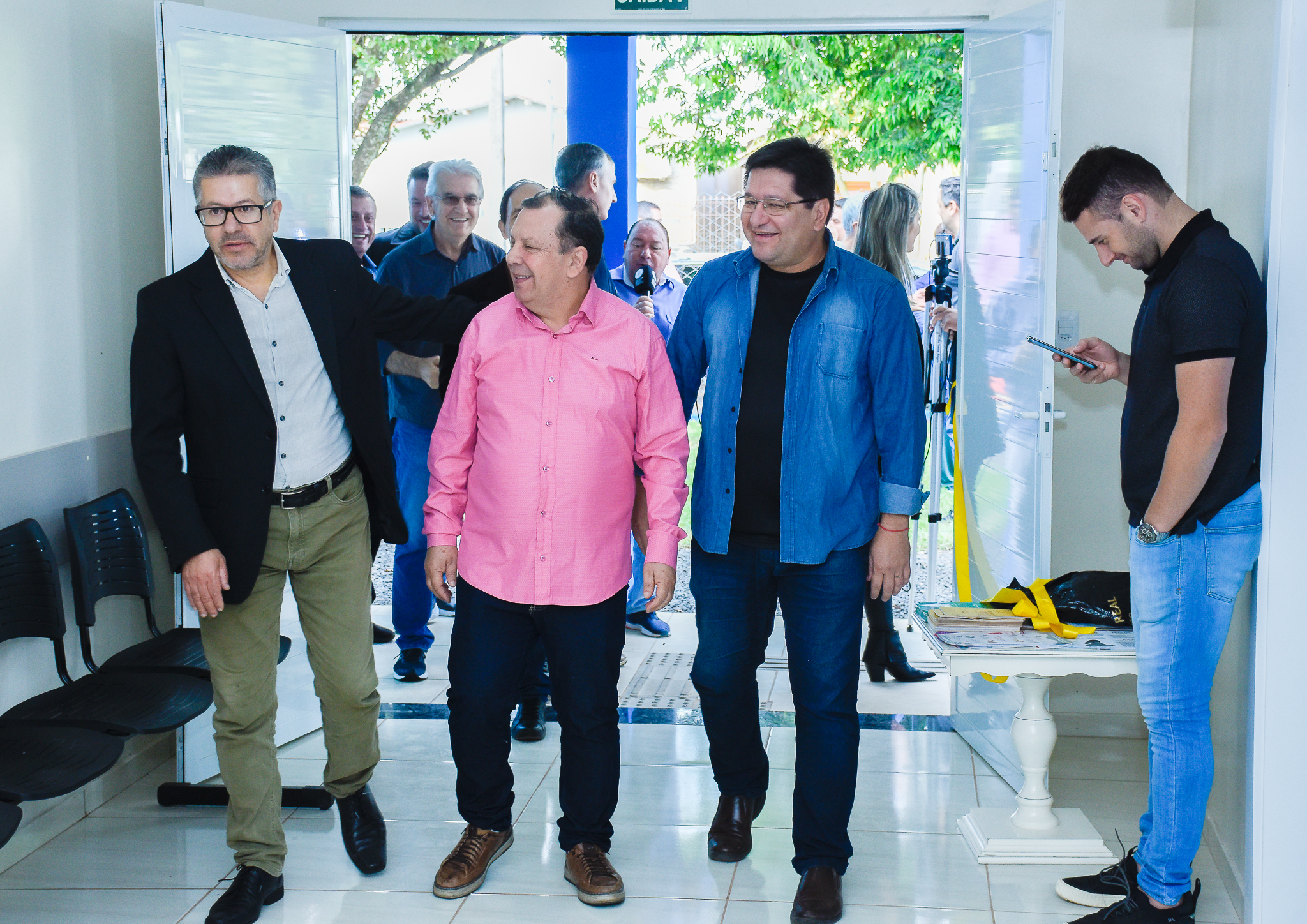 Legislativo santo-angelense prestigia remodelação da Estratégia de Saúde da Família (ESF) do Bairro Aliança