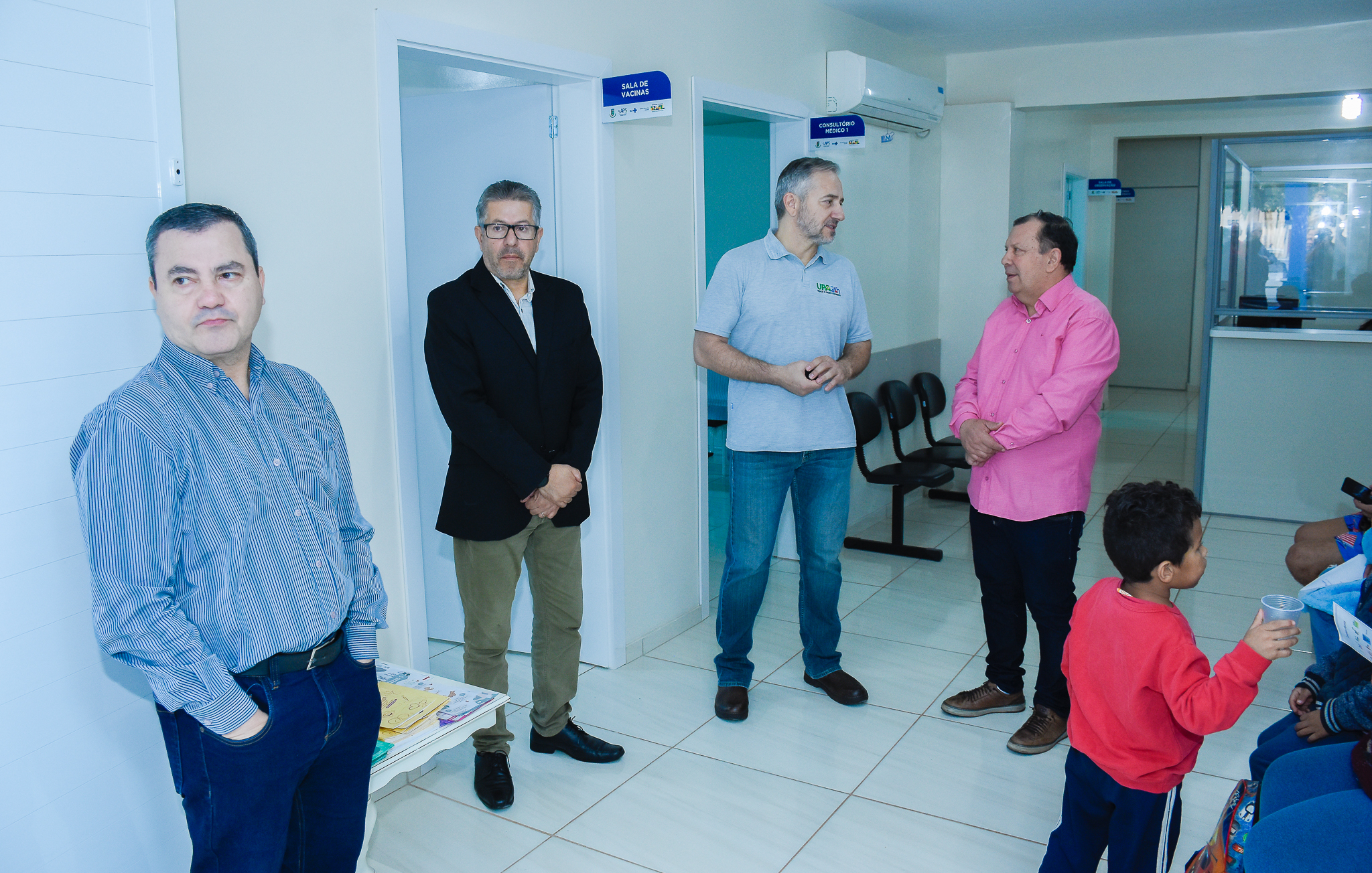 Legislativo santo-angelense prestigia remodelação da Estratégia de Saúde da Família (ESF) do Bairro Aliança