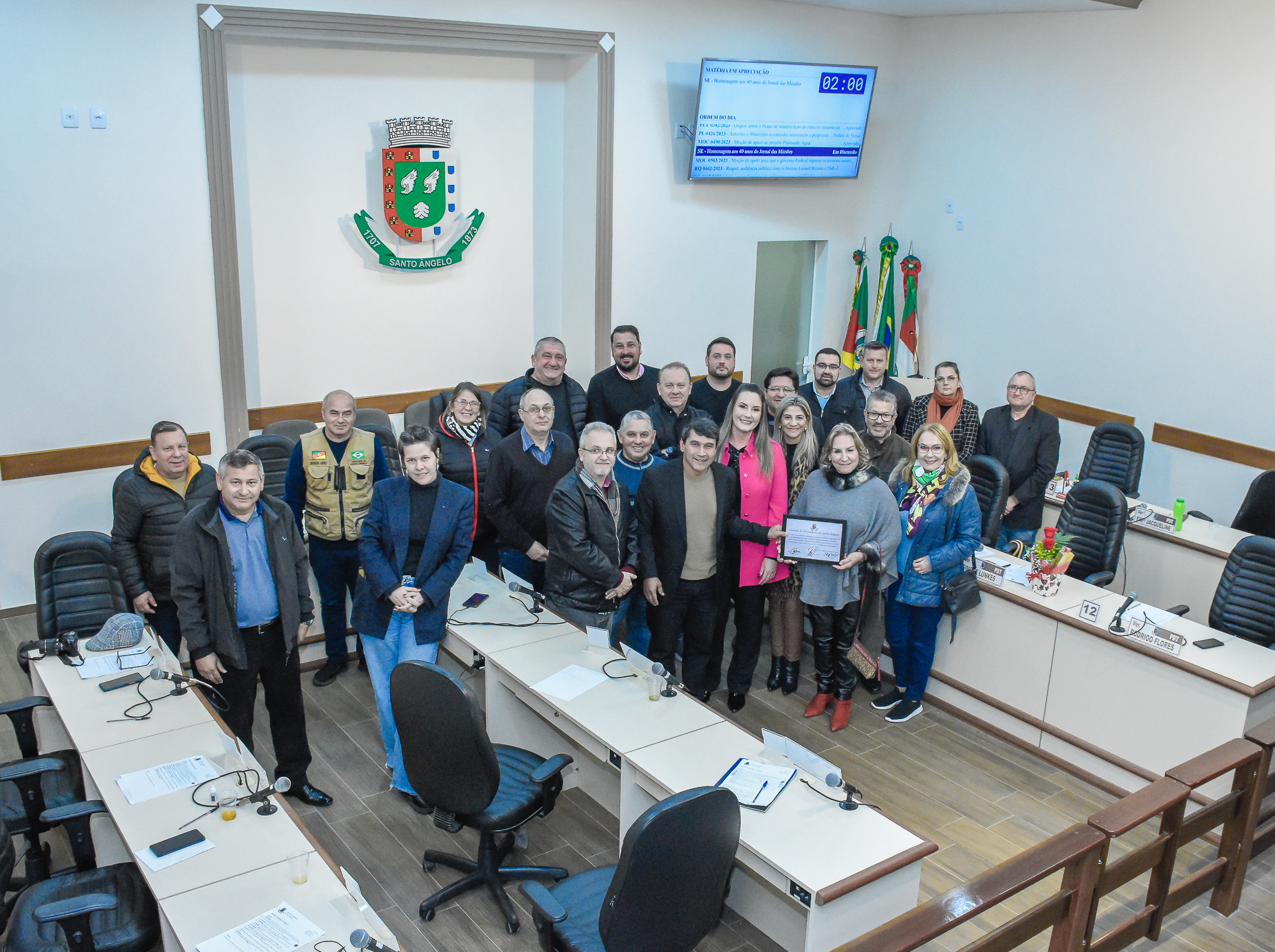 Legislativo realiza homenagem aos 40 anos do Jornal das Missões