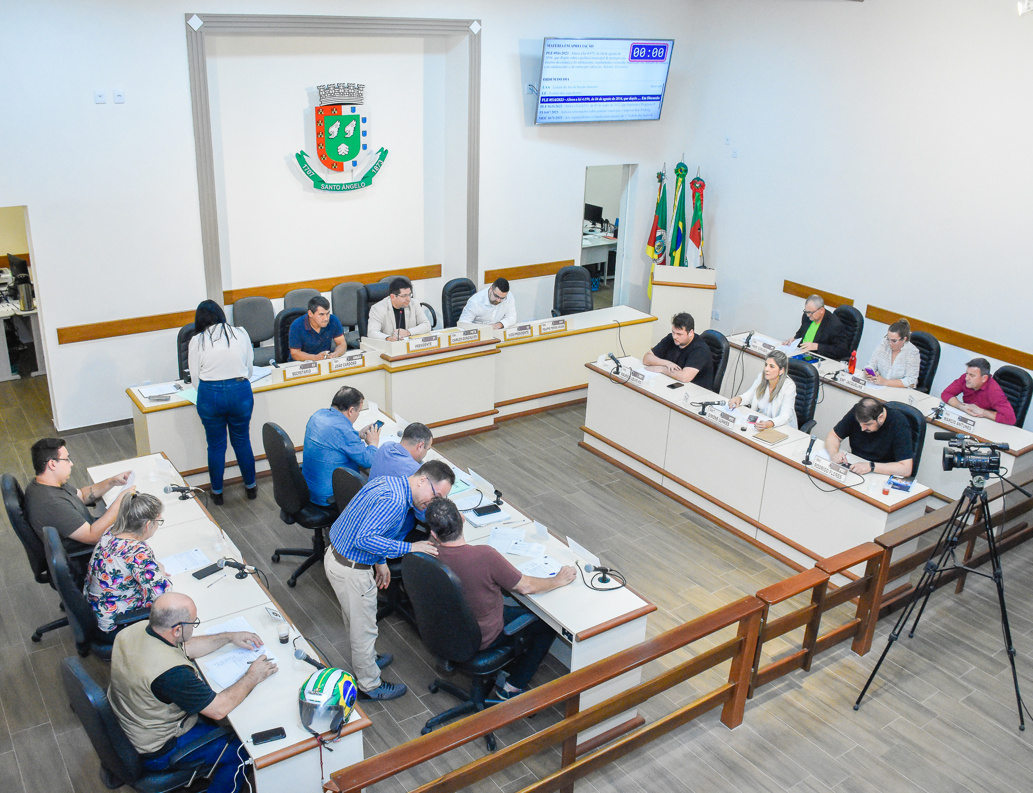 Vereadores apresentam duas moções durante Sessão Ordinária da última segunda-feira