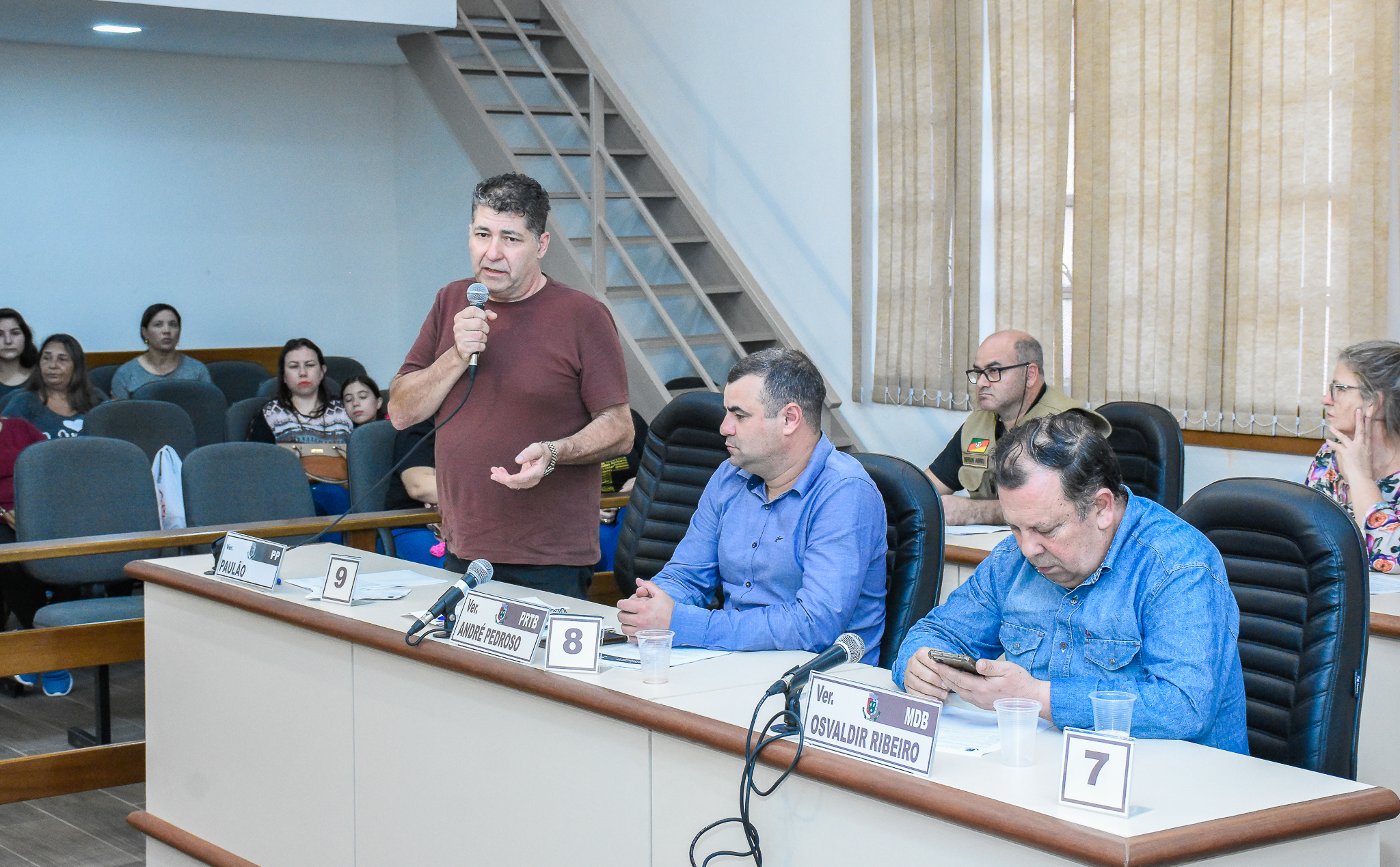 Vereadores apresentam duas moções durante Sessão Ordinária da última segunda-feira