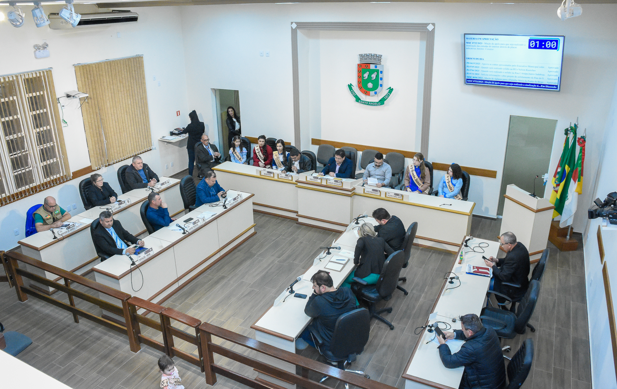 Realizada sessão especial em homenagem às vencedoras da 52ª e 53ª Ciranda Cultural de Prendas