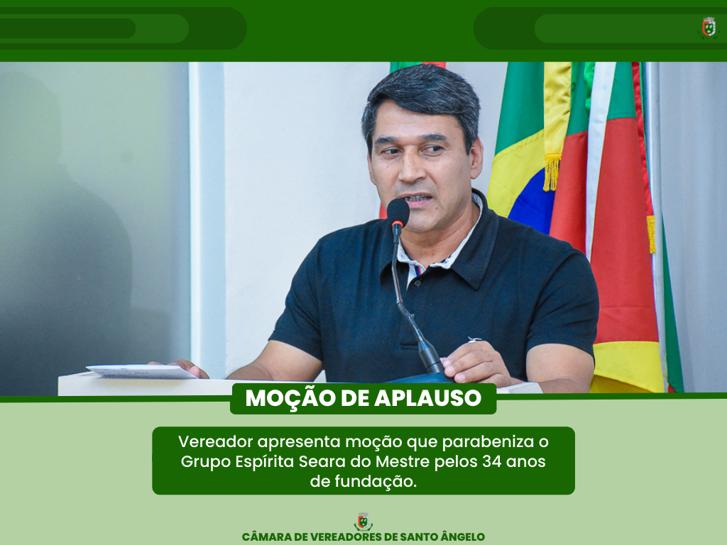 Fique por dentro das moções e requerimento discutidos e aprovados em plenário 