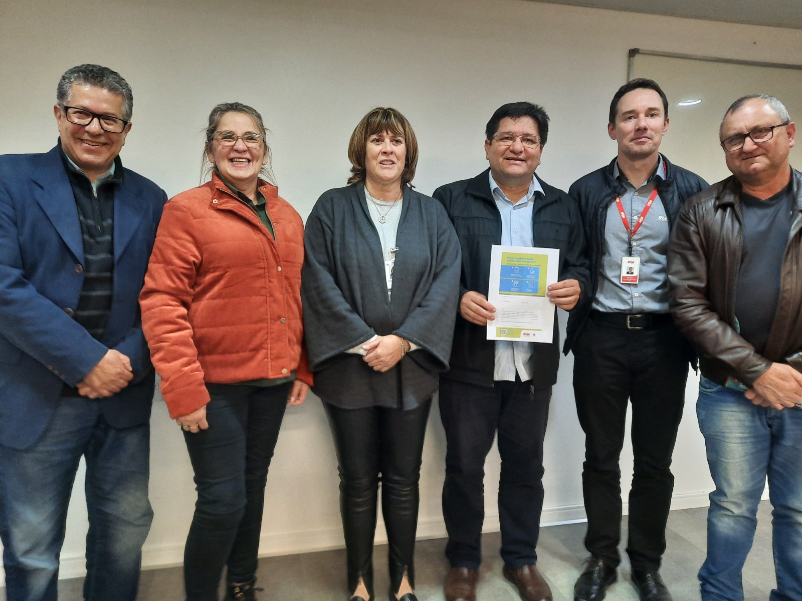 Vereadores estiveram presentes no lançamento da campanha “Hospitais com + saúde” em parceria com a RGE