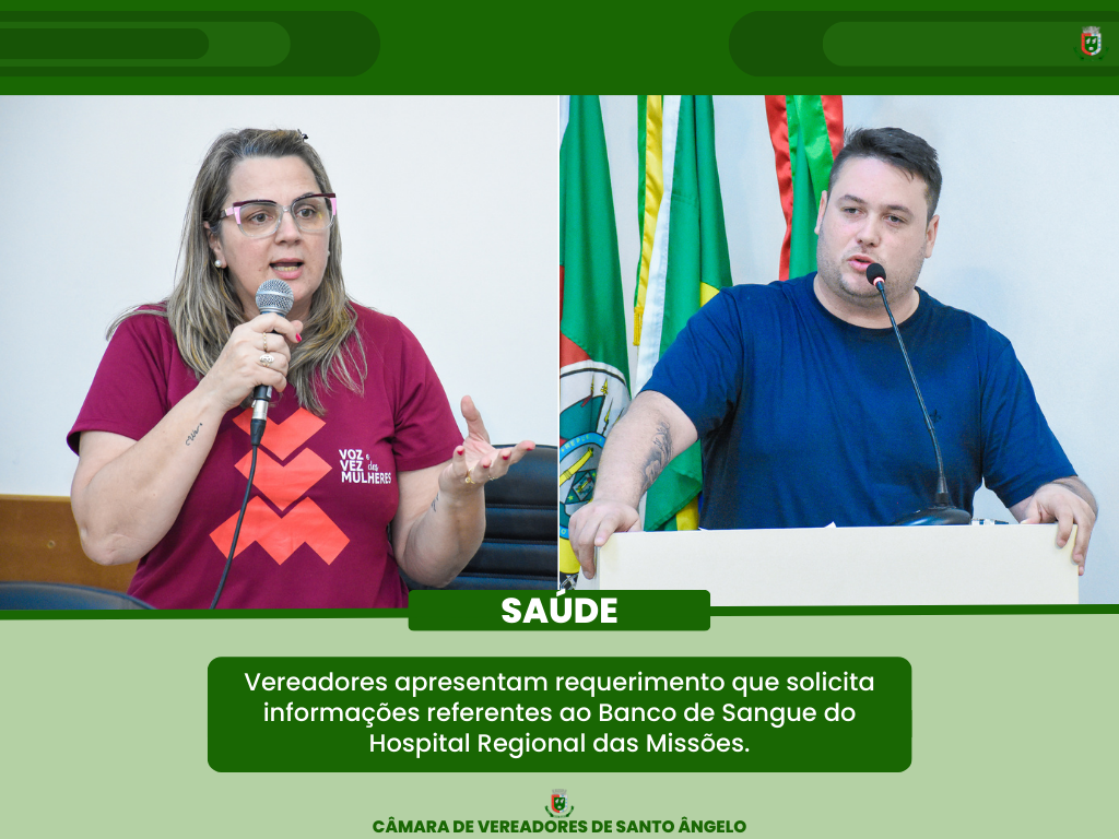 Vereadores solicitam requerimento ao Hospital Regional das Missões sobre o funcionamento da instituição