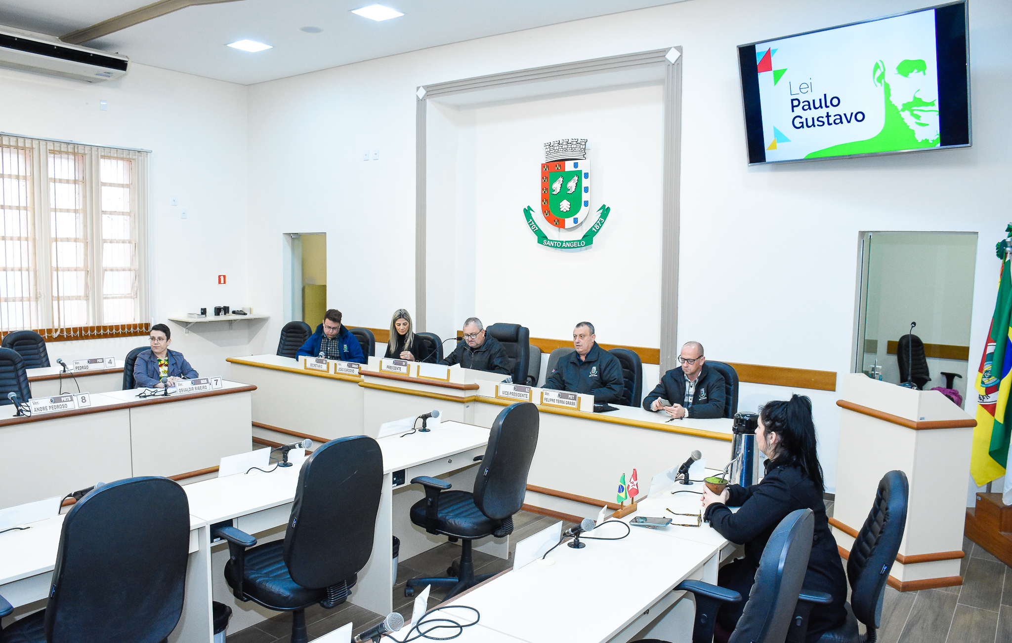 Câmara de Vereadores realizou Reunião Pública sobre a Lei Paulo Gustavo