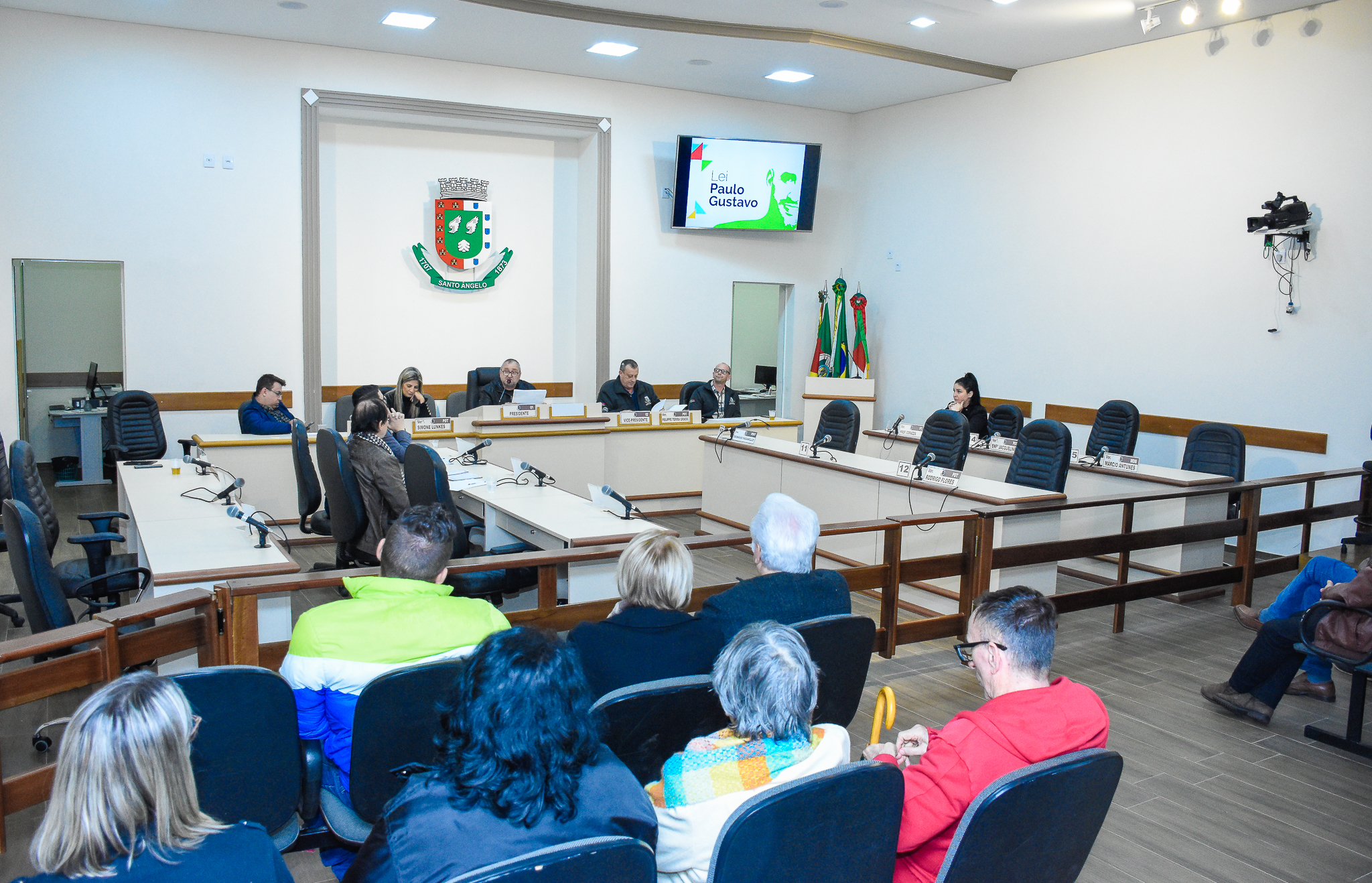 Câmara de Vereadores realizou Reunião Pública sobre a Lei Paulo Gustavo