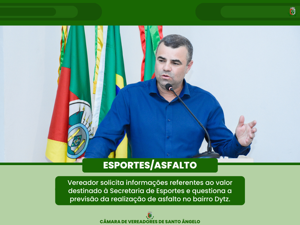 Dois Pedidos de Informações foram deliberados durante a Sessão Ordinária da última segunda-feira