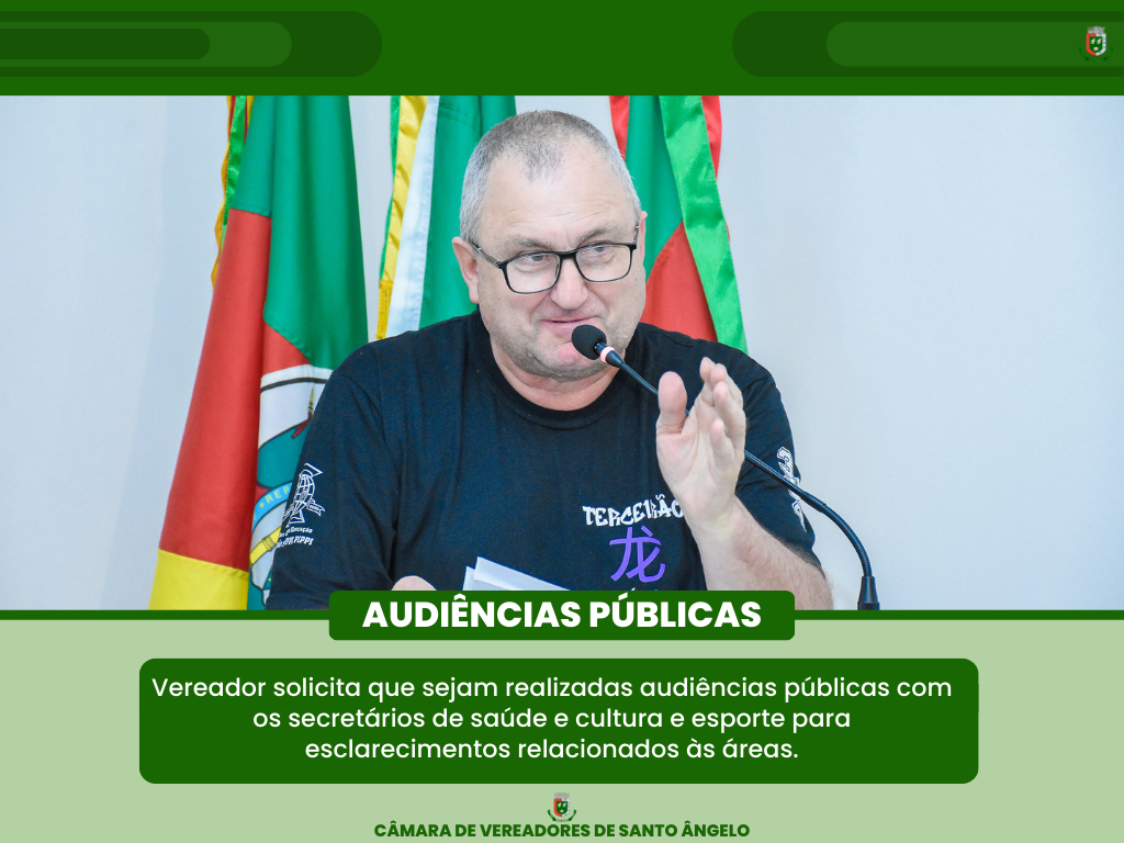 Saiba tudo sobre os Requerimentos colocados em pauta na última segunda-feira