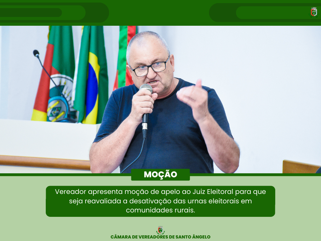 Confira os Pedidos de Informação e a Moção aprovados na última segunda-feira