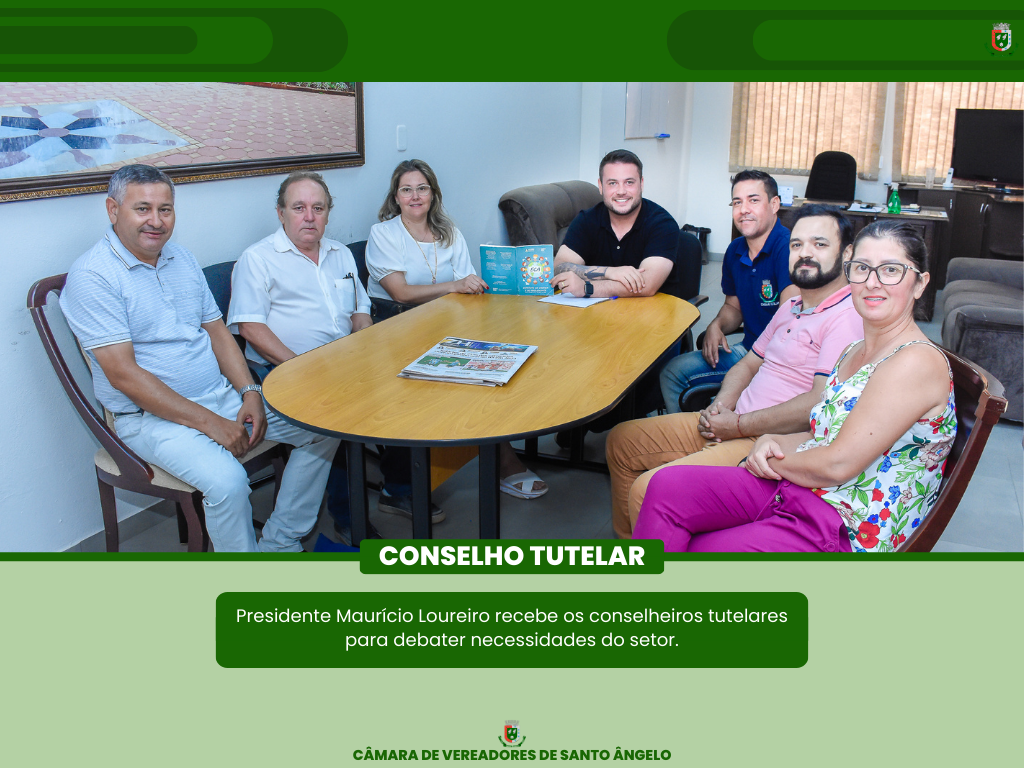 Legislativo recebeu conselheiros tutelares eleitos para o exercício da função nos próximos 4 anos