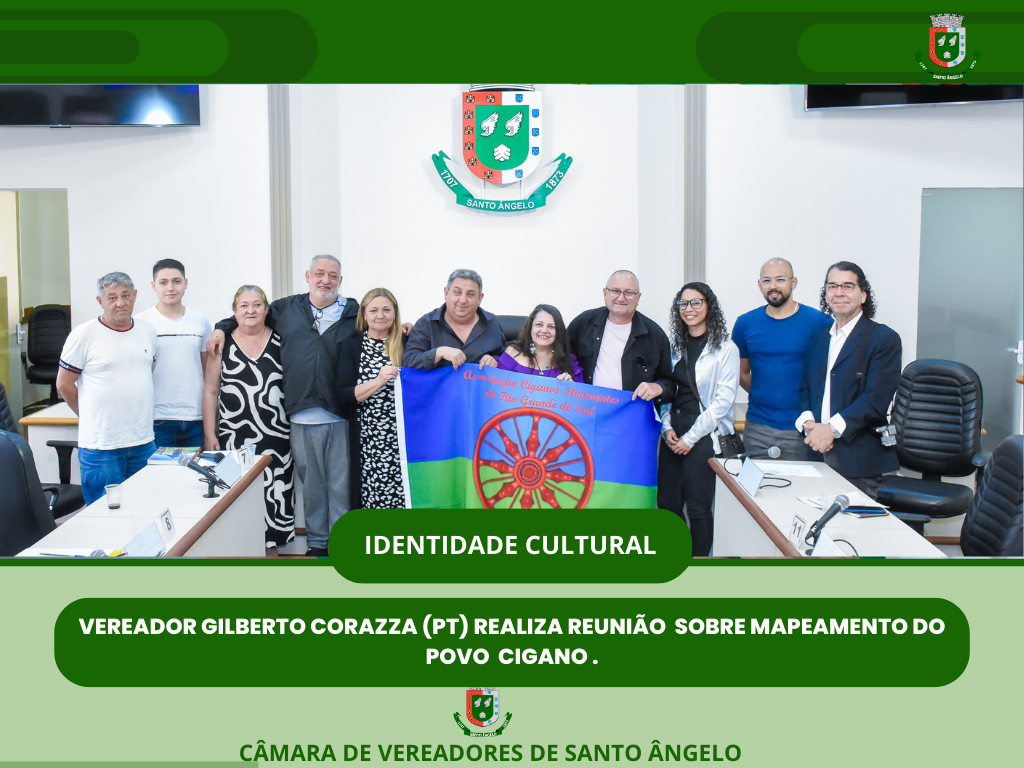 Legislativo realiza  reunião com a Etnia Cigana