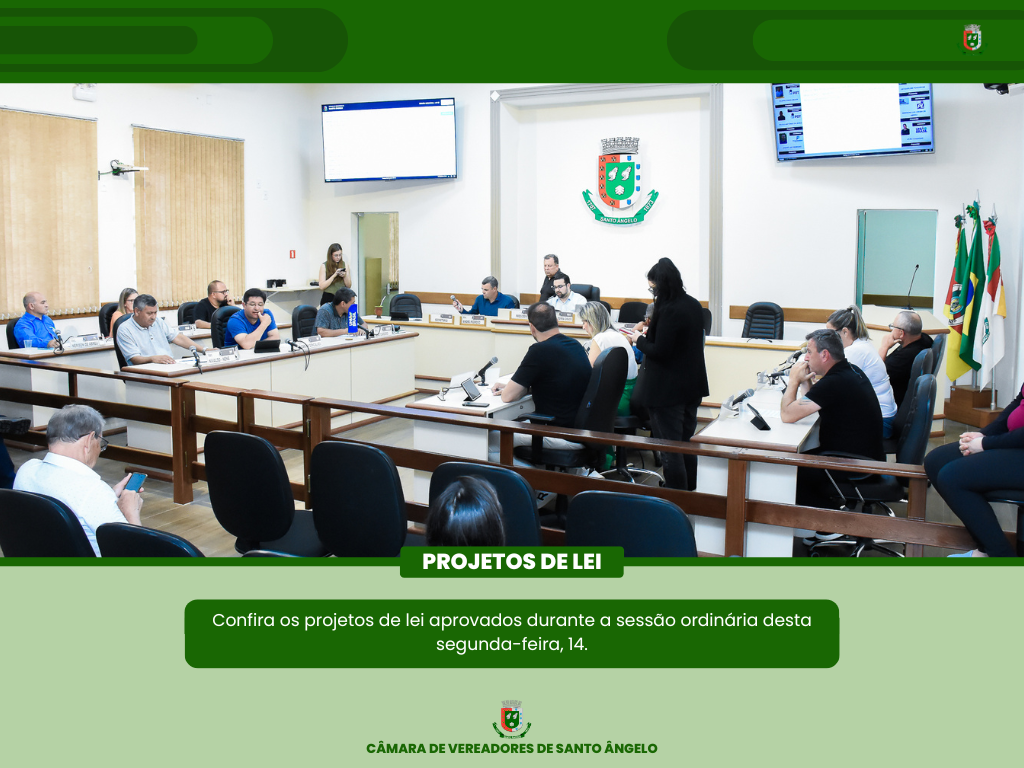 Saiba tudo sobre os novos Projetos de lei aprovados na última segunda-feira 