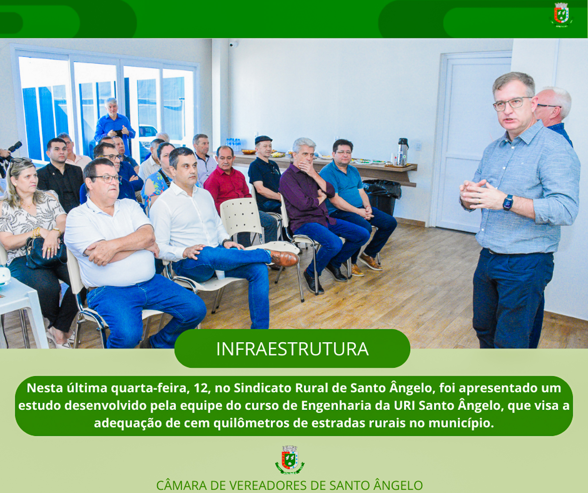  Legislativo acompanha Projeto de revitalização de estradas rurais