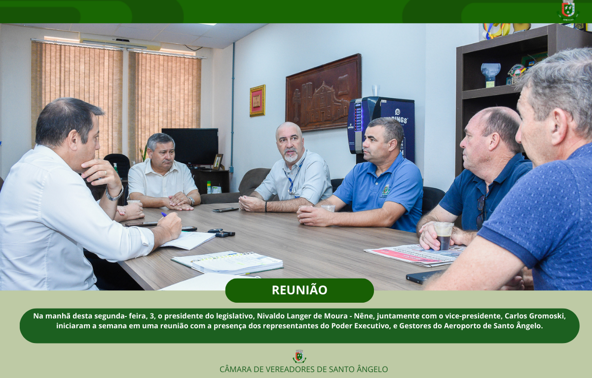 Poder Legislativo promove união de esforços em prol do Aeroporto de Santo Ângelo
