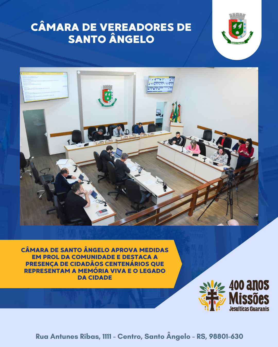 Vereadores aprovam medidas que fortalecem educação, mobilidade e segurança