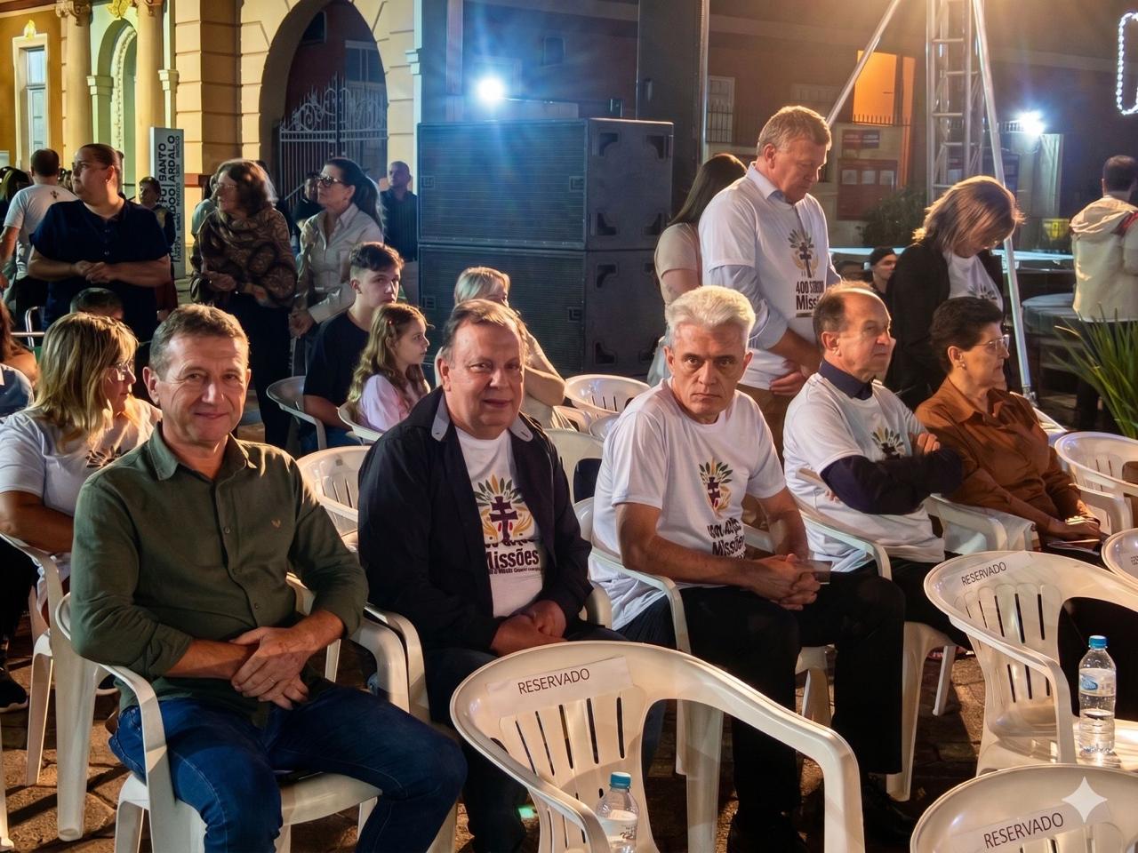 Presidente do Poder Legislativo, vereador Vando Ribeiro (PSDB), participa da abertura do Viva RS – Edição Missões 400 Anos